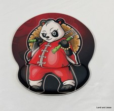 Ergonomic Mouse Pad with Wrist Rest Support Cushion for Desk Panda picture