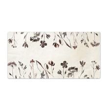 Table Mouse Waterproof Desk Pad Protector Mat Large Flower shadows 90x45 picture