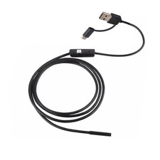 Flexible 1m LED Endoscope Borescope USB Type-C Inspection Camera Android Phone picture