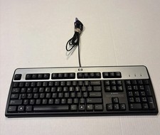 Computer  Keyboard Hewlett Packard Hp Electronics Wired Connect  Model KB-0316 picture