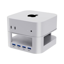 ACASIS 11in1 Mac Mini M4 Dock Dual M.2 NVMe 4K DP 10Gbps USB-A PD30W Hub picture