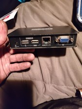 IOGEAR KVM Console Extender USB VGA Cat5e/6 Remote Operation 495ft GCE500U picture