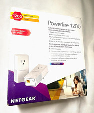 NETGEAR Powerline 1200 PLP1200 1200 Mbps Adapter Kit 2-Pack Extra Outlet picture