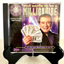 Who Wants To Be a Millionaire PC CD-ROM Game Jellyvision Disney Interactive MINT picture
