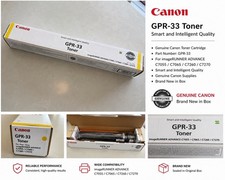 Genuine Canon GPR-33 Yellow Toner imageRUNNER ADVANCE C7055 C7065 C7260 picture