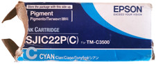 Epson SJIC22P Ink Cartridge New Sealed with Open and Ripped Box See Description picture