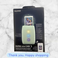Fujifilm Instax Mini Link 3 Smartphone Printer - Sage Green BRAND NEW SHIP picture