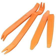 4Pcs Auto Door Clip Panel Trim Removal Tool Kits Thick Plastic Car Tools... picture
