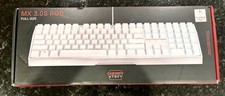 Cherry MX 3.0S Wired Mechanical Gaming Keyboard RGB, White, MX Silent Red Keys picture