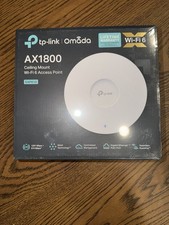 TP-Link EAP610 Wi-Fi 6 AX1800 Business Access Point | Omada Mesh | PoE+ | Slim D picture