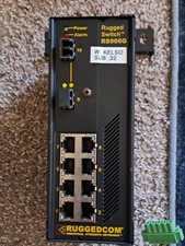 SIEMENS RUGGEDCOM RS900G-48-P-2LC10 industrial network switch picture