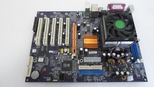 ECS 755-A2 REV: 1.0 MB W/ CPU & HEATSINK picture