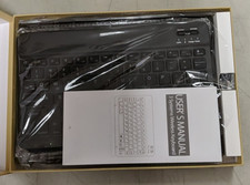 BORIYUAN Backlit Detachable Keyboard, Slim Folio Case for iPad 2017-2021 picture