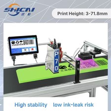 71.8mm Piezoelectric UV Inkjet Printer for Printing Lot Number on Cartons picture