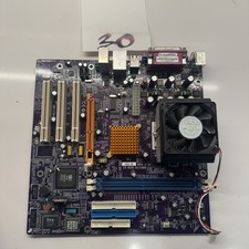 ECS 741GX-M WITH AMD SEMPRON 2400, CPU COOLER picture