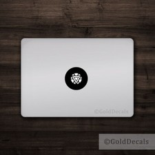 Iron Man Arc Reactor -- Mac Apple Logo Laptop Vinyl Decal Sticker Macbook Decal picture