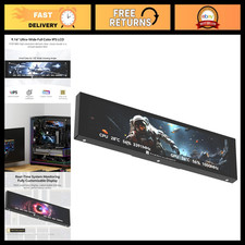 9.16” AIO LCD Display Monitor for PC - Thermal Performance, RGB Lighting picture