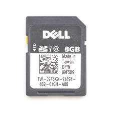Dell 9F5K9 8GB iDRAC vFlash Class 10 SD Card Module 13 Gen Dell R630 R730 09F5K9 picture