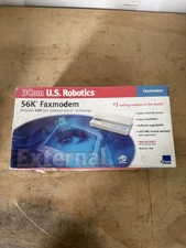 NEW Sealed 3Com U.S. Robotics 56K External Faxmodem Model 5686 picture