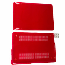 Brand New Plastic Hard Case MacBook Laptop Series Mosiso Red, Solid picture