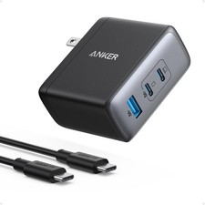 Anker Nano 100W MacBook Charger, 3-Port Fast Compact GaN USB Charger Block picture