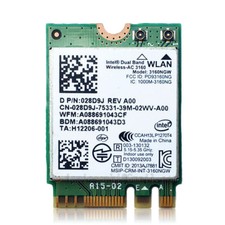 Intel Dual Band Wireless-AC 3160 3160NGW WiFi WLAN Card BT 4.0 28D9J picture