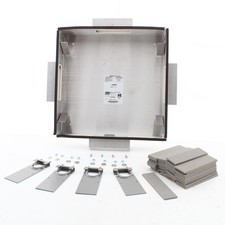 Hubbell ZOBOX ZAFB4U6 Zone Access Floor Network/Data Enclosure Box 4RU 96-Port picture