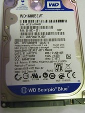 Western Digital WD1600BEVT-60A23T0 (DCM:HECTJHBB) 160GB Laptop SATA Hard Drive  picture