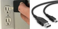 USB Power Charger Cord Cable Wall Plug to LeapFrog LeapPad 3 # 31500 Kids Tablet picture