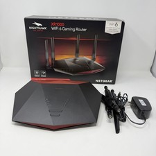 Netgear Nighthawk Pro Gaming XR1000 WiFi 6 AX5400 Router DumaOS Used Working picture
