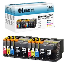 ink Cartridge LC20E XXL for Brother MFC-J5920DW MFC-J985dw LC20EBK Black & color picture
