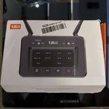 1Mii B03 Black Bluetooth Long Range 2 In 1 Bluetooth Transmitter And Receiver picture