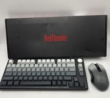 RedThunder K75 Wireless Mechanical Keyboard and Mouse Combo RGB Gradient Gray picture
