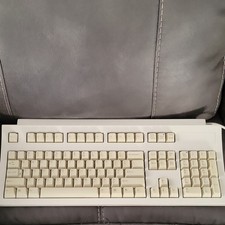 Vintage Hewlett Packard PS/2 Wired Keyboard Model E36333LUS-C  Clickity Feel picture