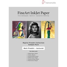 Hahnemuhle Matte Textured Archival Inkjet Paper Sample Pack, 8.5x11