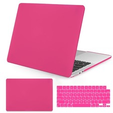 Seorsok Ultra Thin Plastic Hard Shell Keyboard Case MacBook Air Hot Pink 02 picture
