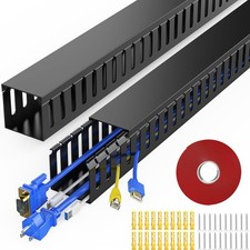 Open Slot Wiring Raceway Cable Duct, 1.97