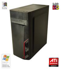 NEW* AMD Athlon 2.5GHz 4GB ATI X1050 Win98 XP DOS Multiboot Retro PC w/ 50 Games picture