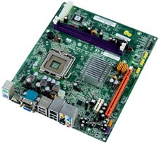MOTHERBOARD ACER MCP73T-AD LGA775 DDR2 PCIE ASPIRE X1700 picture