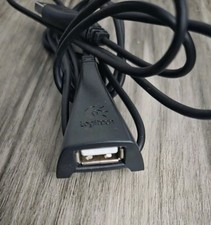Logitech USB Extension Cable - Black (IL/RT6-14228-993-000293-NOB) picture