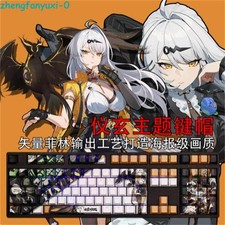 Zenless Zone Zero Yixuan PBT Translucent Keycaps for Cherry MX Keyboard 108Keys picture