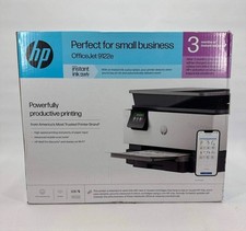 HP OfficeJet 9122e Wireless All-in-One Color Inkjet Printer, White - New Sealed picture