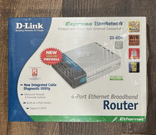 D-Link DI-604 Router 4-Port Ethernet Broadband Cable/DSL XBox Compatible picture