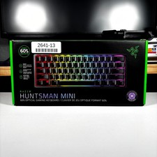 Razer Huntsman Mini 60% Optical Gaming Keyboard Clicky Black Switch RGB lighting picture