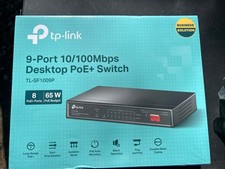 TP-Link TL-SF1009P - 9-Port 10/100Mbps Desktop Switch with 8-Port PoE picture