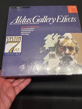 Factory Sealed Aldus Gallery Effects Vol 1 Classic Art Mac System 7 Software picture