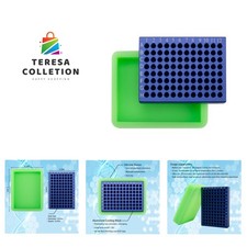 96-Well Aluminum Cooling Block for 0.2ML Tube, Sutiable for Continuous Coolin... picture