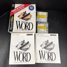 Microsoft Word Trade-Up Edition VTG Computing Memorabilia First picture