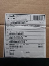 NEW Genuine Cisco C2960X FlexStack Module C2960X-STACK + Stack Cable 37-0891-01 picture