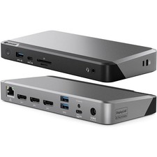 Alogic DX3 Triple 4K Display Universal Docking Station w/100W Power Delivery picture